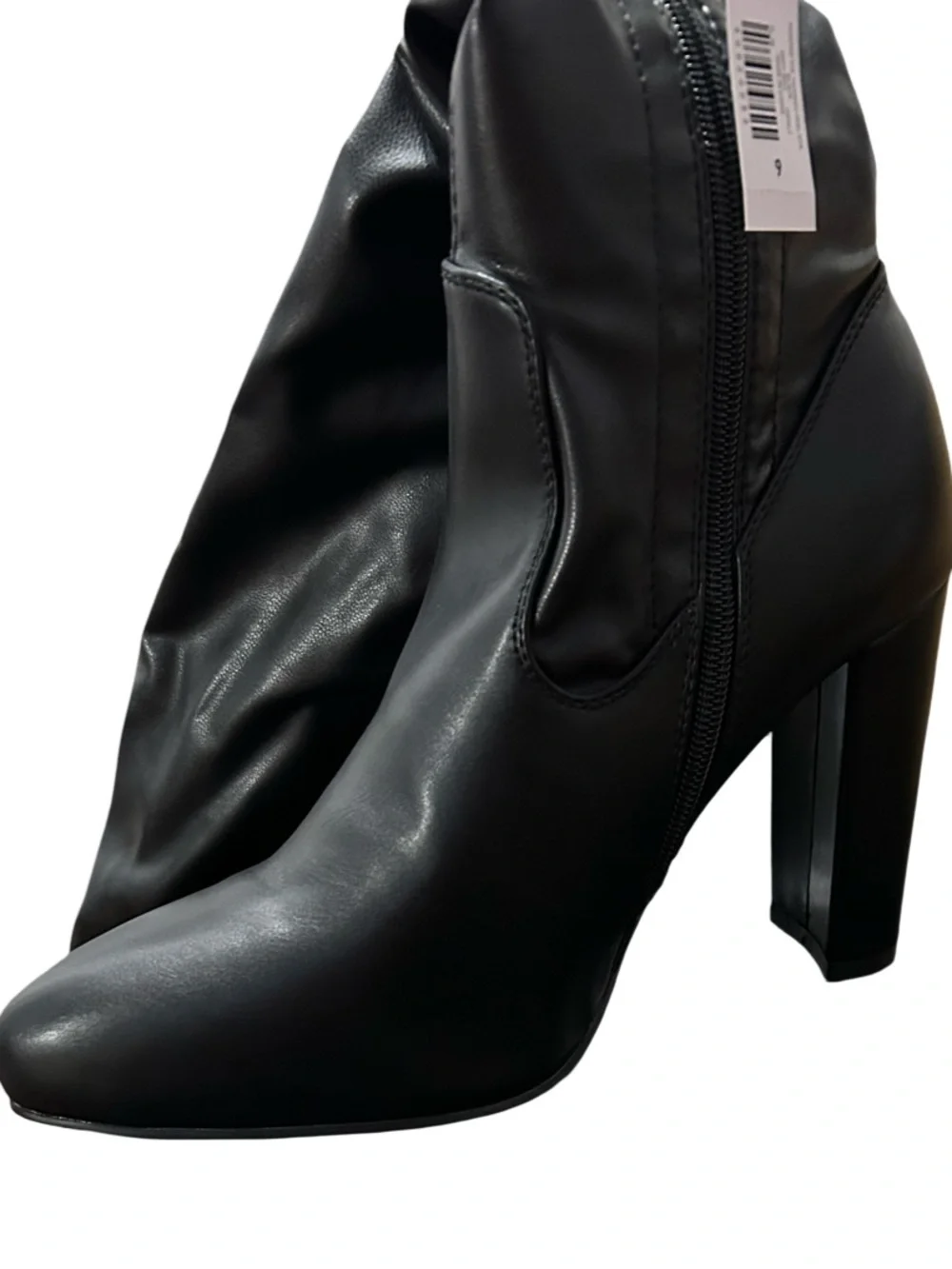 NIB Pointed Toe Tapered Heel Torrid Black Over-the-Knee Boots